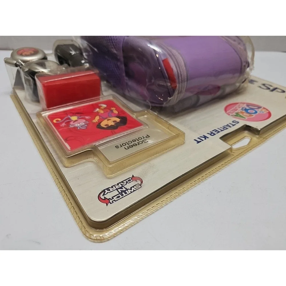 sealed dora the explorer‎ nintendo game boy advance starter kit 2006 damaged box